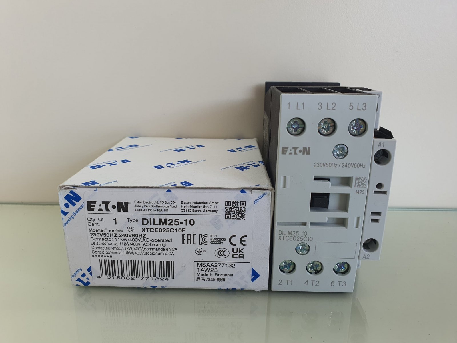 Eaton DILM25-10 230V Contactor