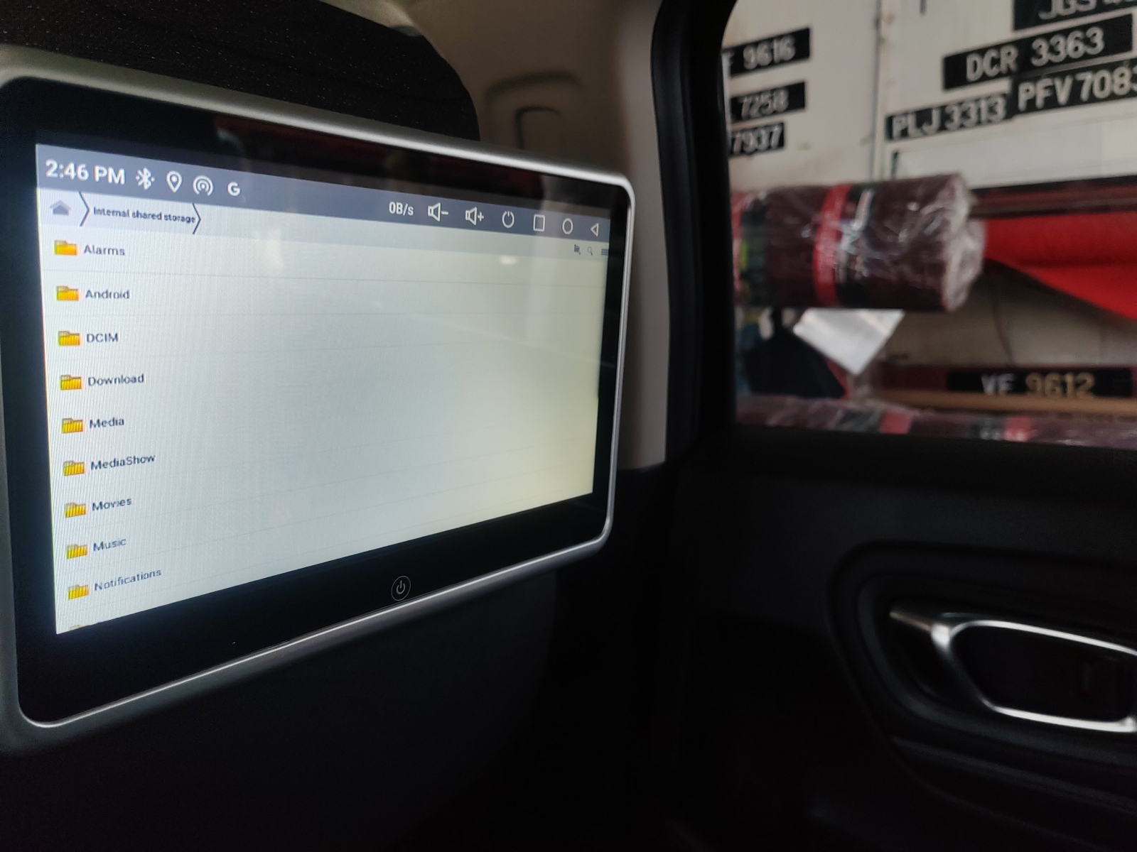 headrest monitor 10inch