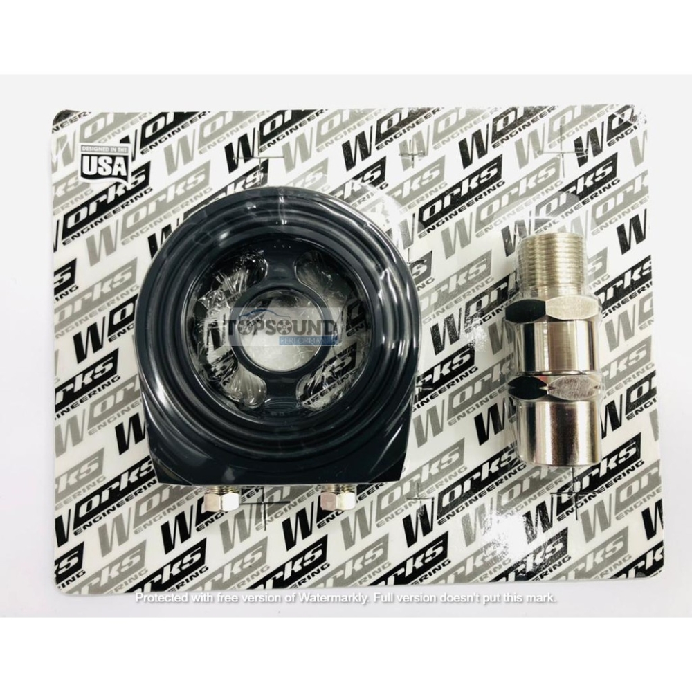 Works Engineering Engine Oil Temperature Sensor Attachment Kit