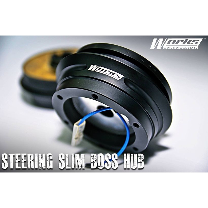 Works Engineering Steering Wheel Slim Boss Hub - Jazz / DC5 / EK3-5 / EK9 / EJ6-9 / CRV / S2000