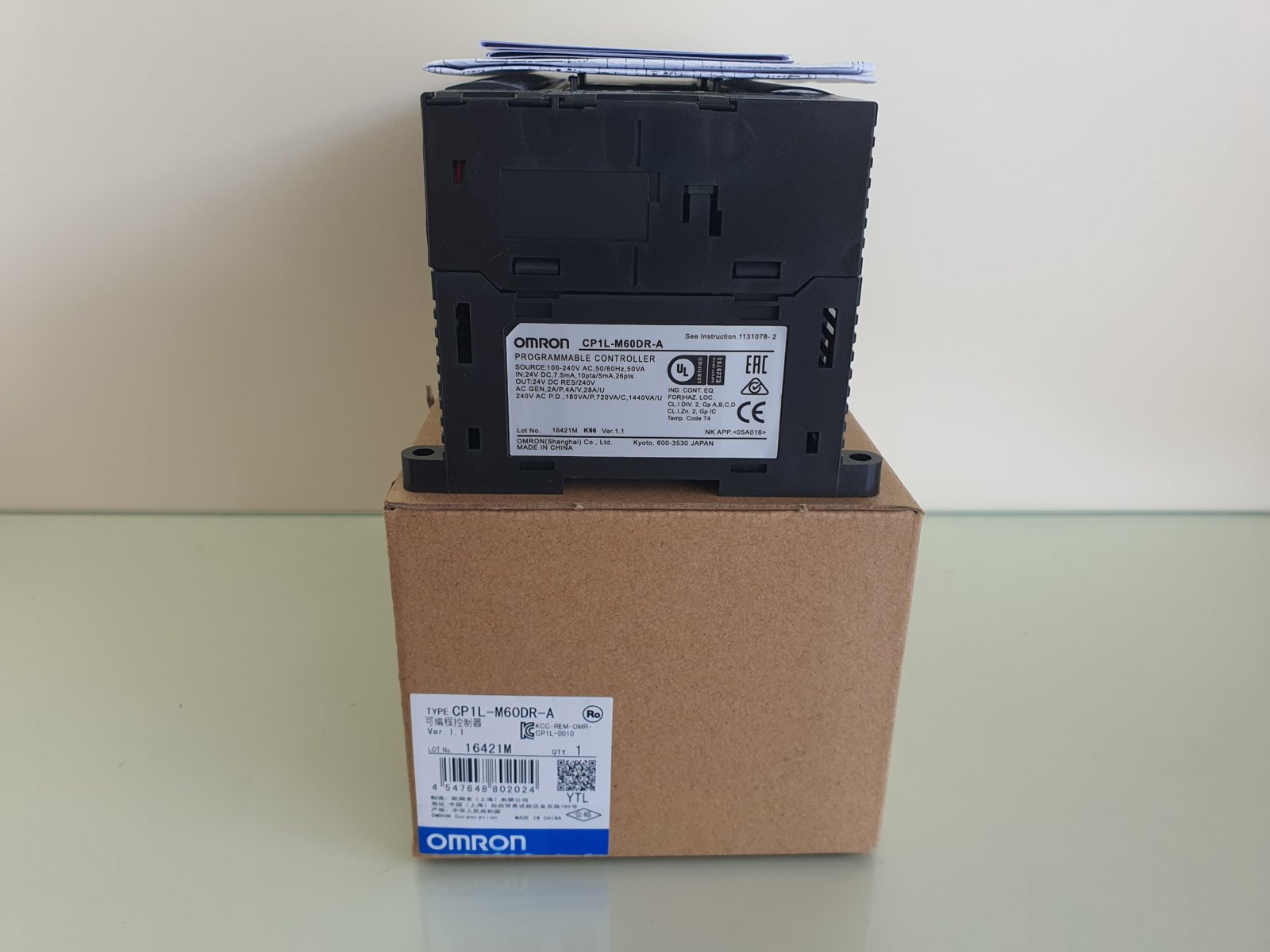 OMRON CP1L-M60DR-A PLC MALAYSIA