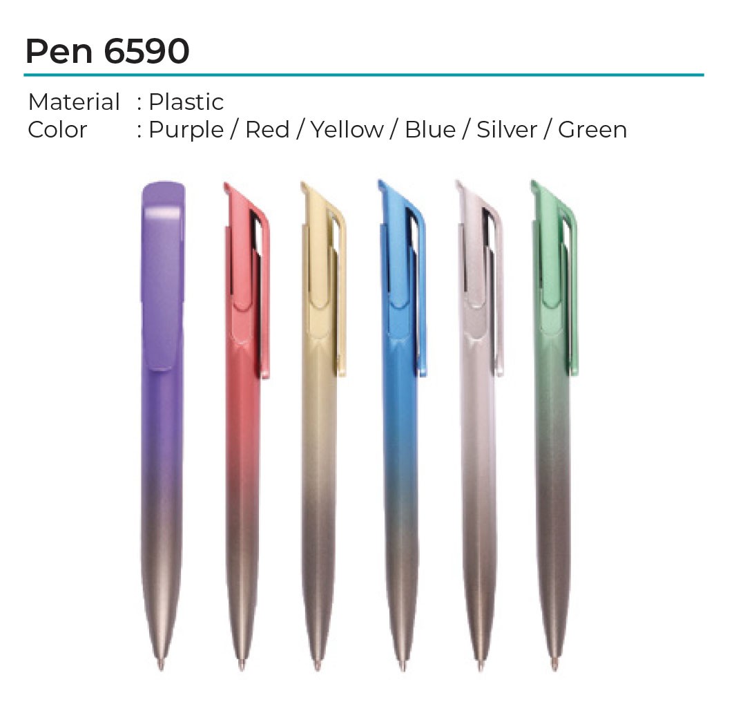 Plastic Ball Pen 6590