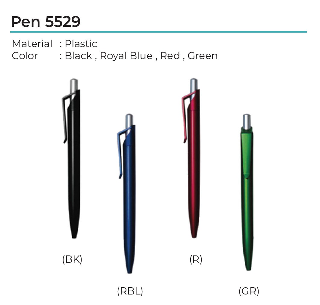 Plastic Ball Pen 5529