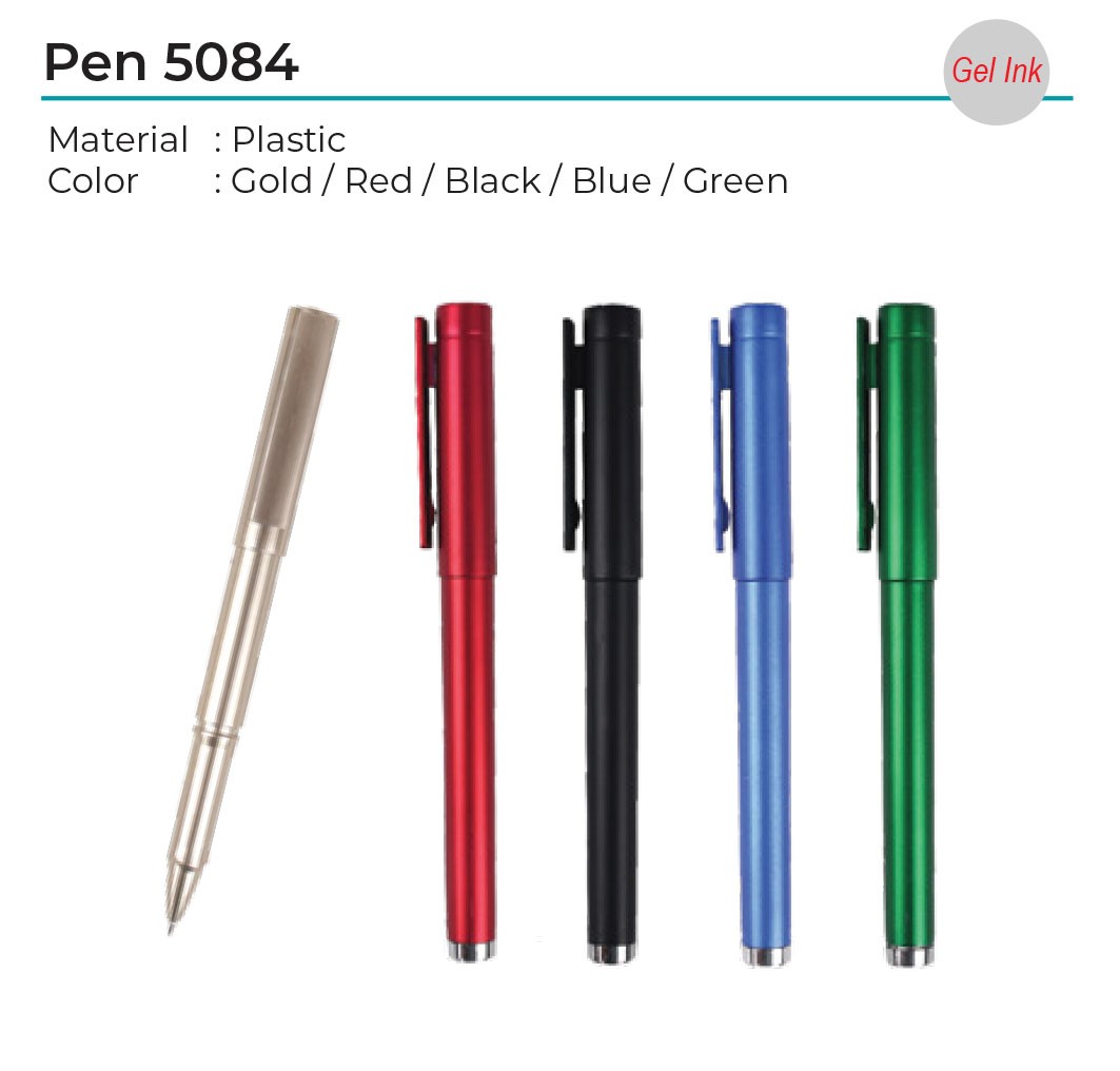Plastic Gel Ink Pen 5084
