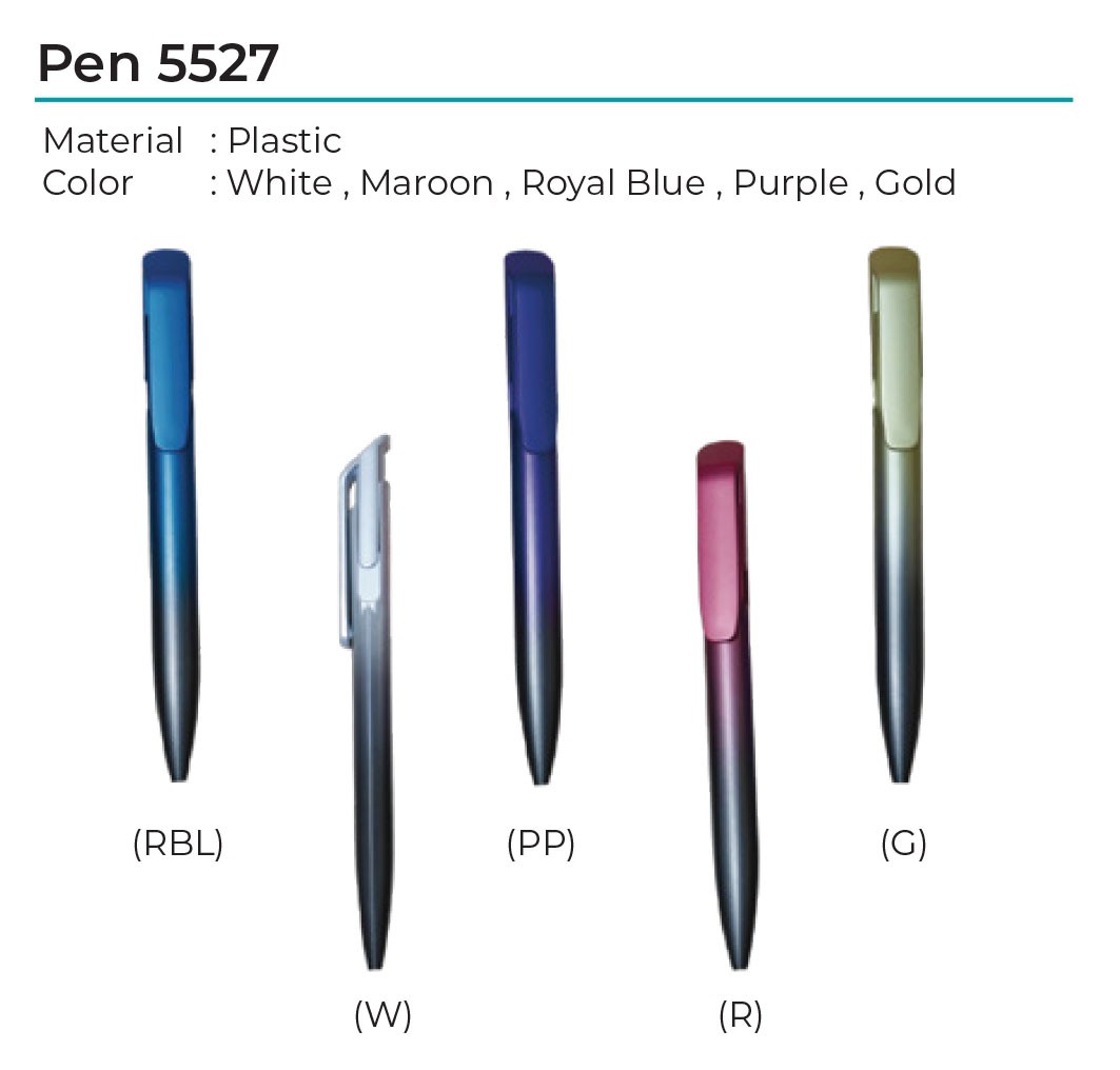 Plastic Ball Pen 5527