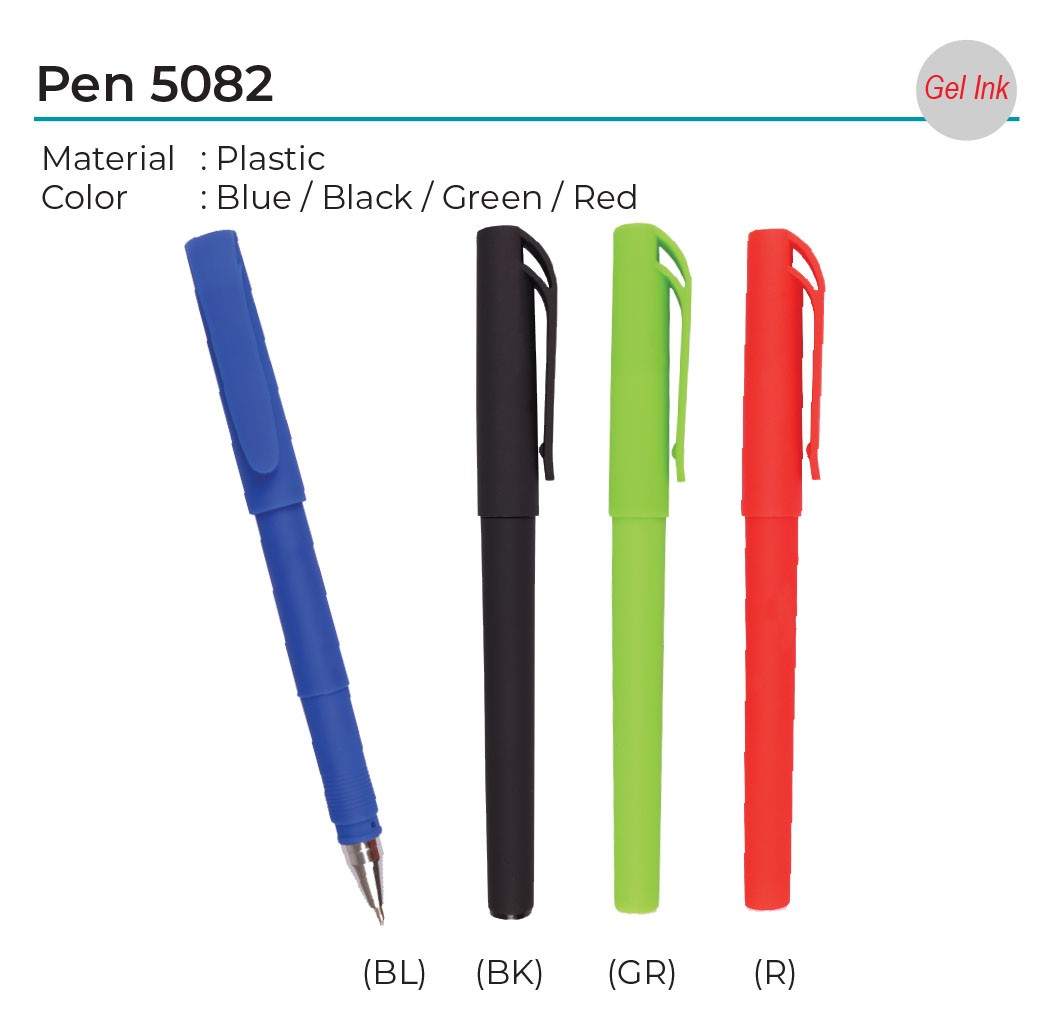 Plastic Gel Ink Pen 5082