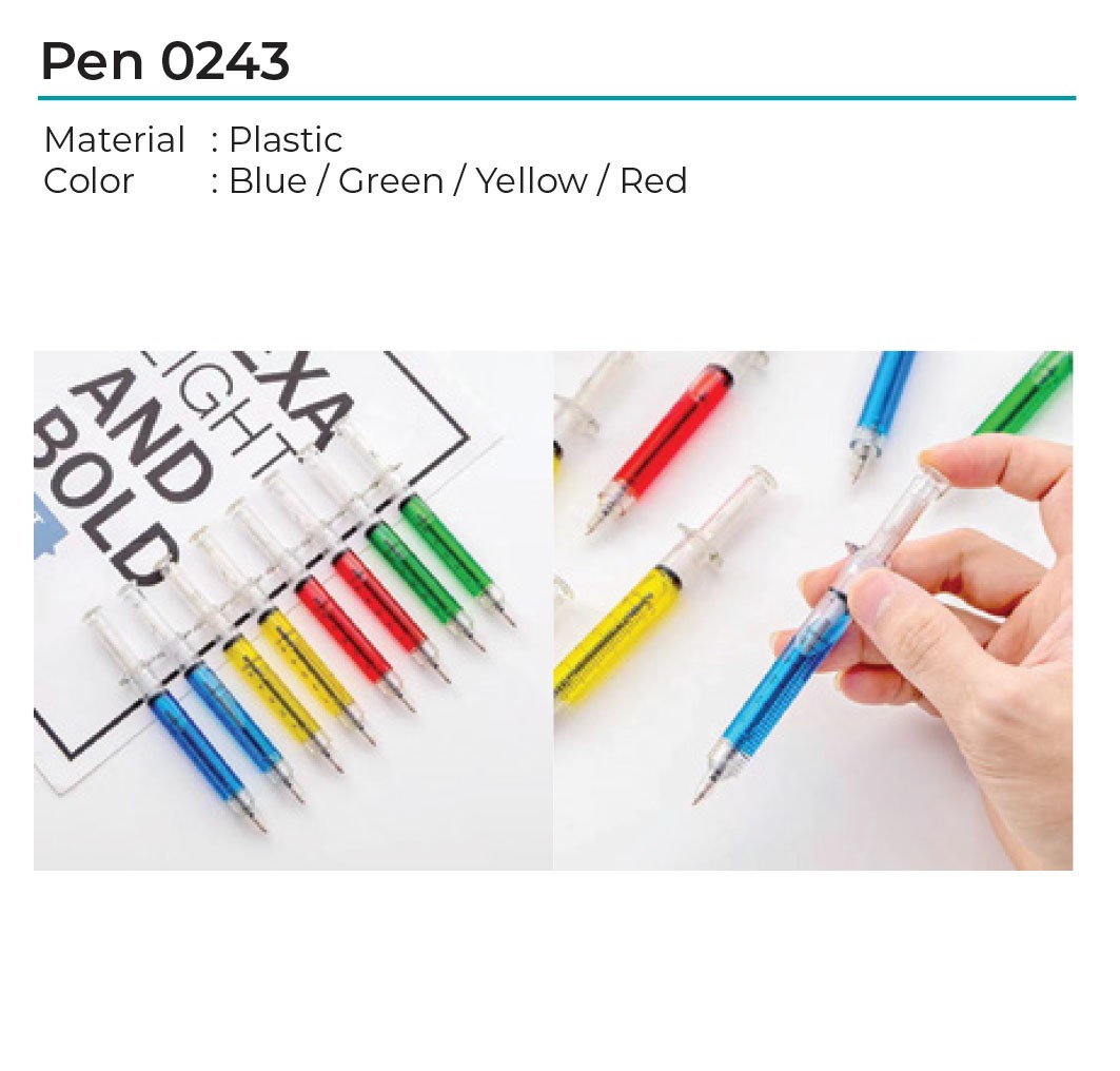 Plastic Ball Pen 0243