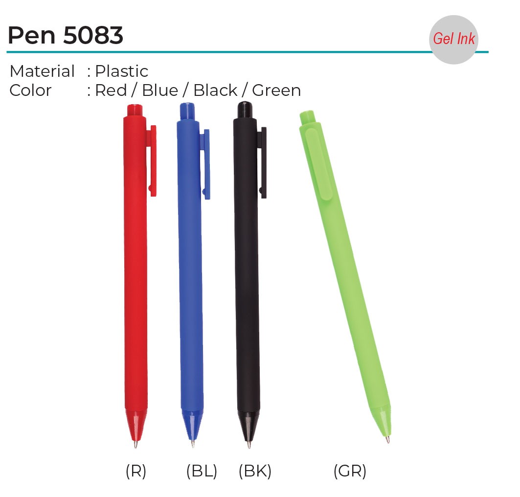 Plastic Gel Ink Pen 5084