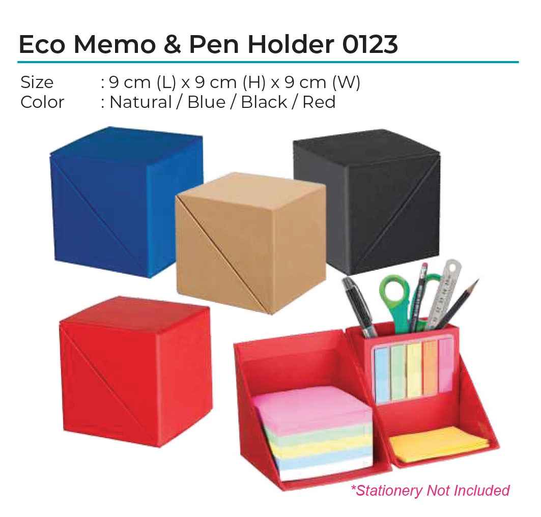 Eco Memo & Pen Holder 0123