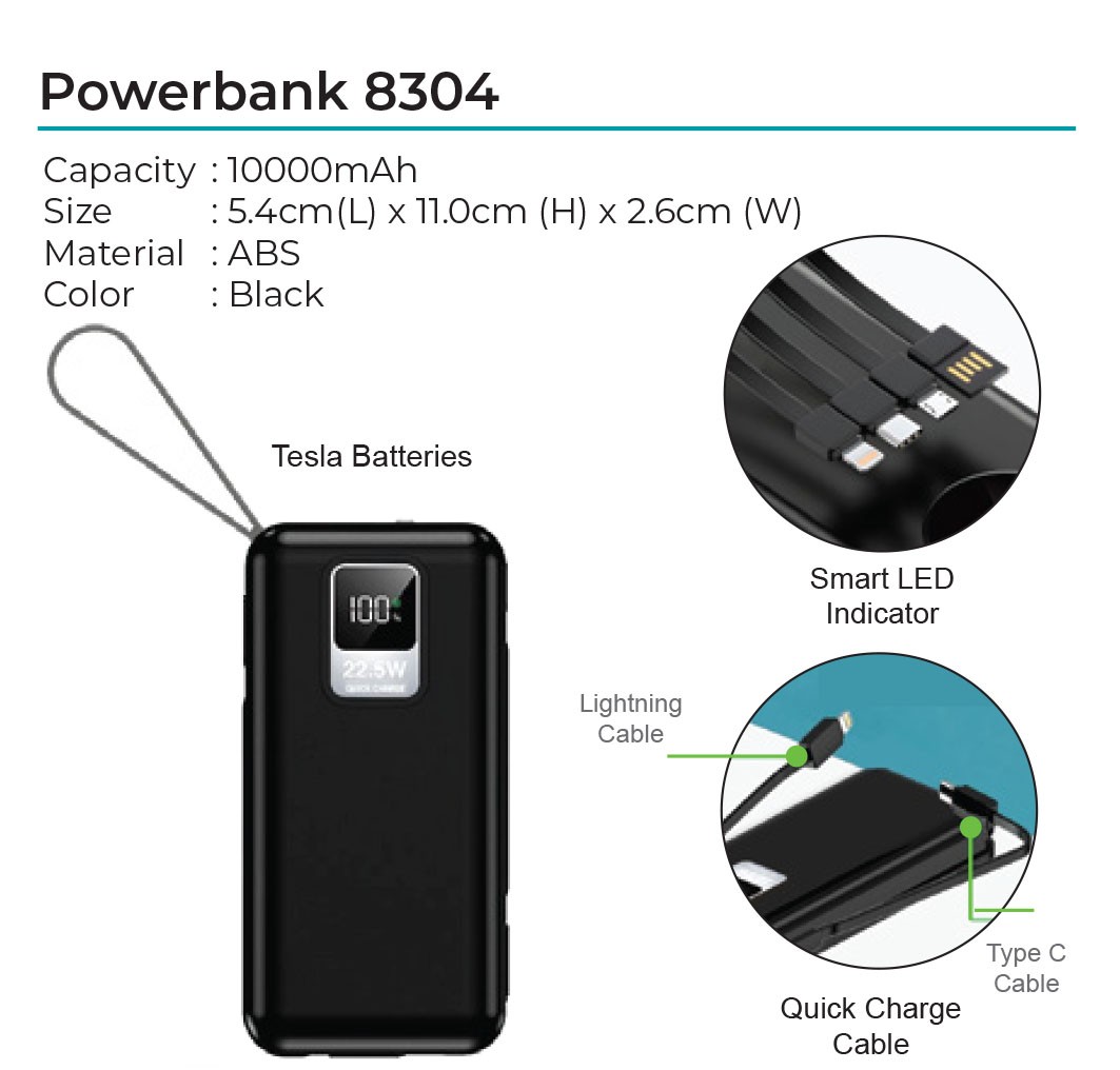 Powerbank 8304