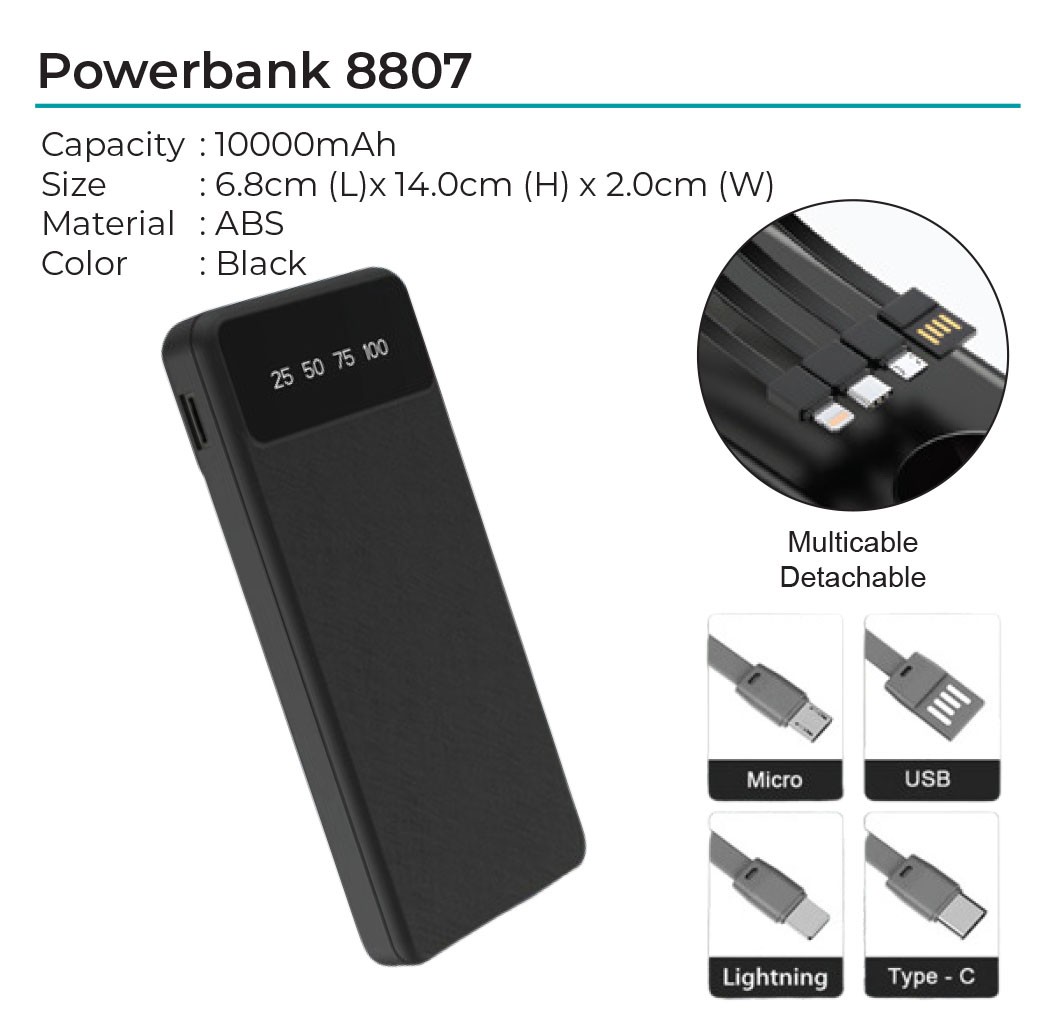 Powerbank 8807
