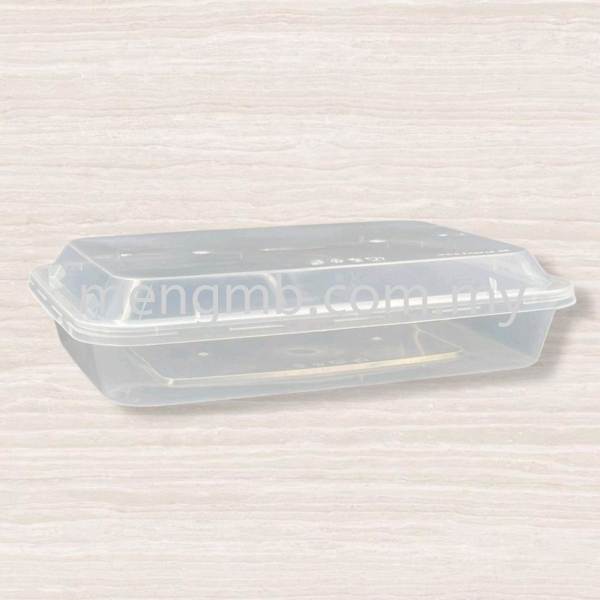 1800A - Rectangular Container with Lid Rectangular Boxes Food Containers Johor Bahru (JB), Ulu Tiram, Malaysia Supplier, Distributor, Wholesaler, In Bulk | Meng MB Trading Sdn Bhd
