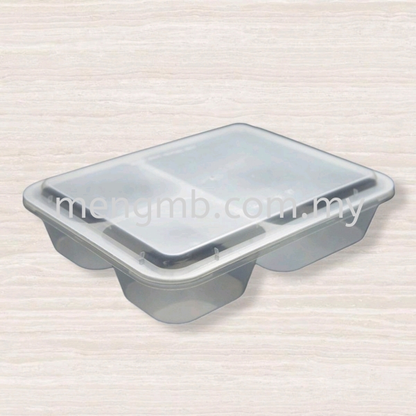 1200TC - 3 Compartment Container Compartment Boxes Food Containers Johor Bahru (JB), Ulu Tiram, Malaysia Supplier, Distributor, Wholesaler, In Bulk | Meng MB Trading Sdn Bhd