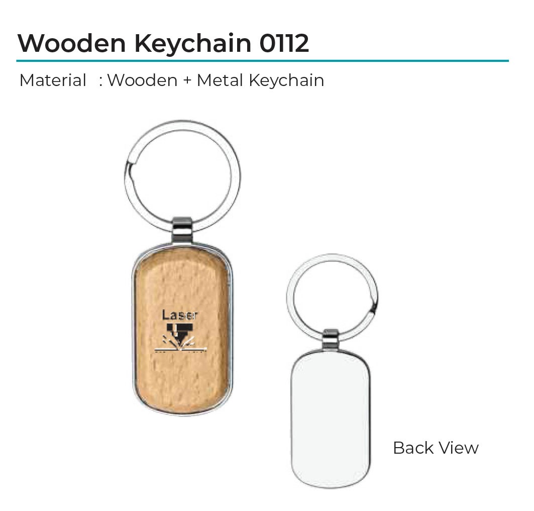 Wooden Keychain 0112