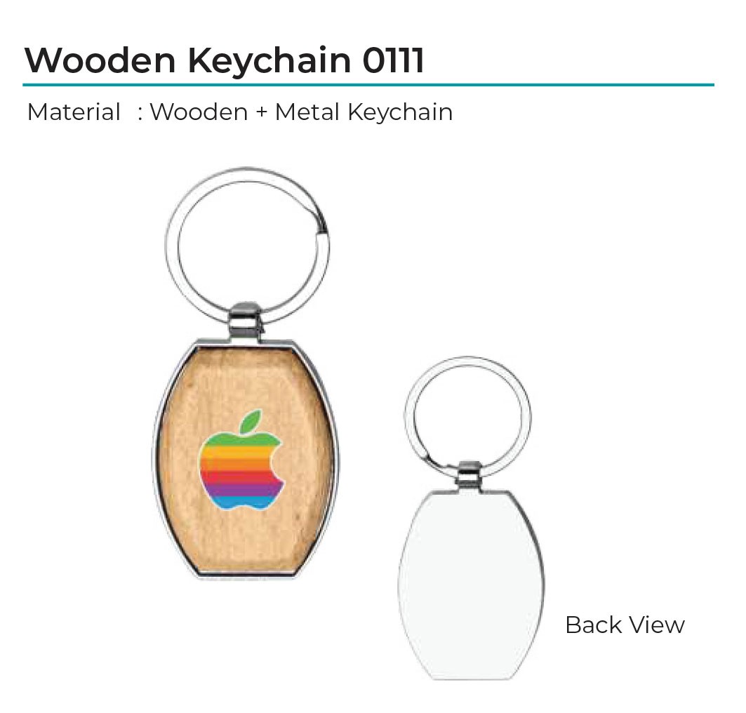 Wooden Keychain 0111
