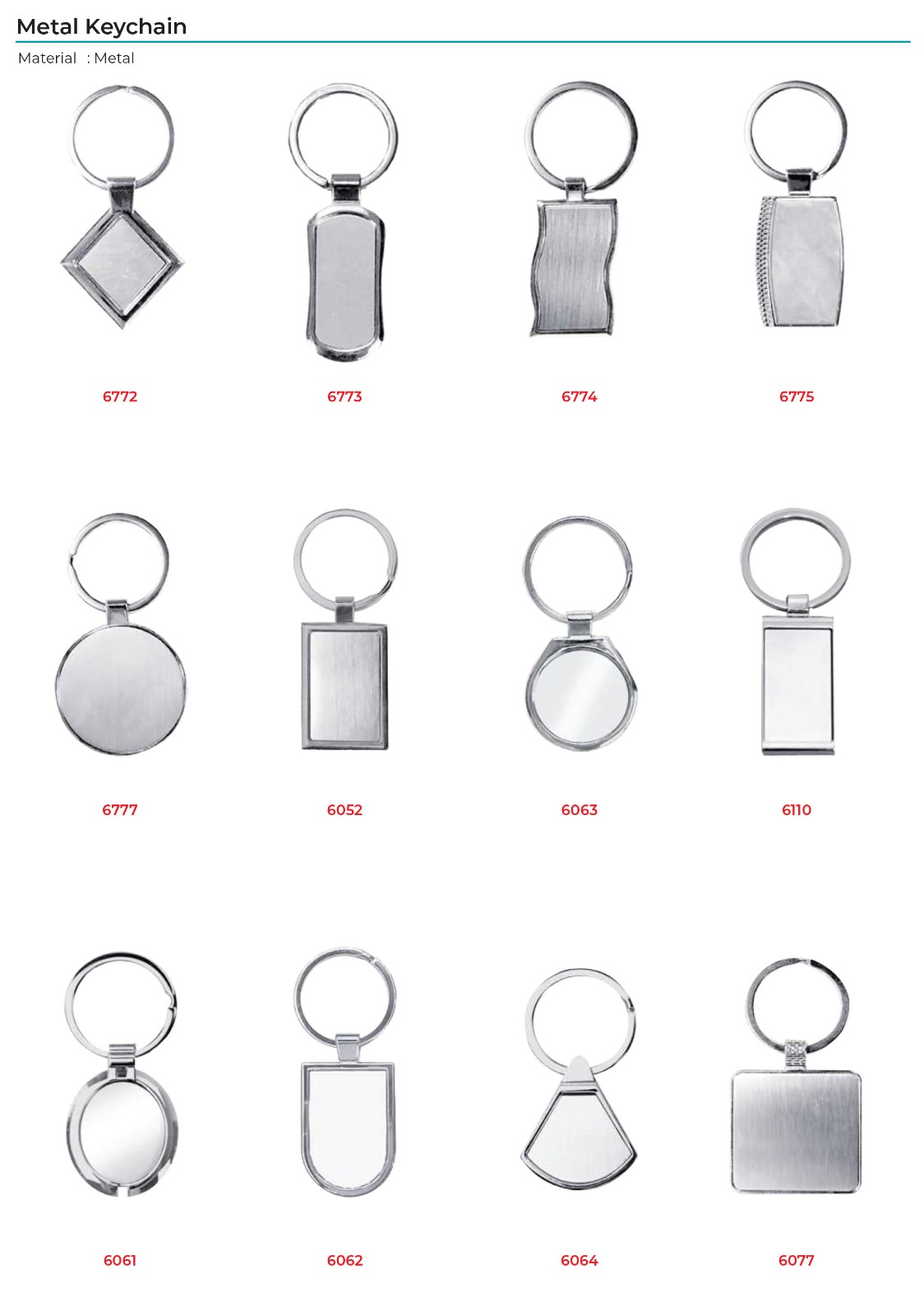 Metal Keychain