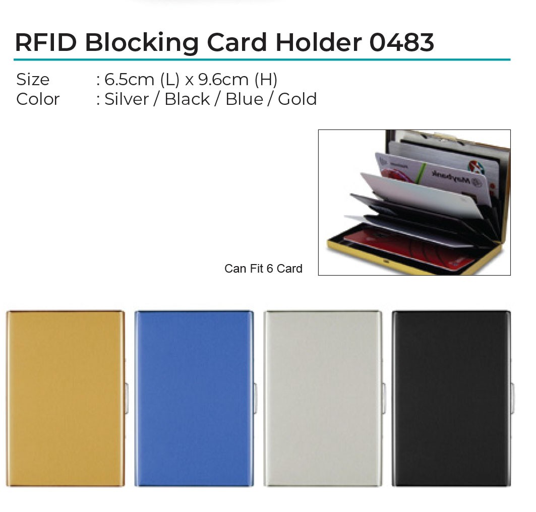 RFID Bloking Card Holder 0483