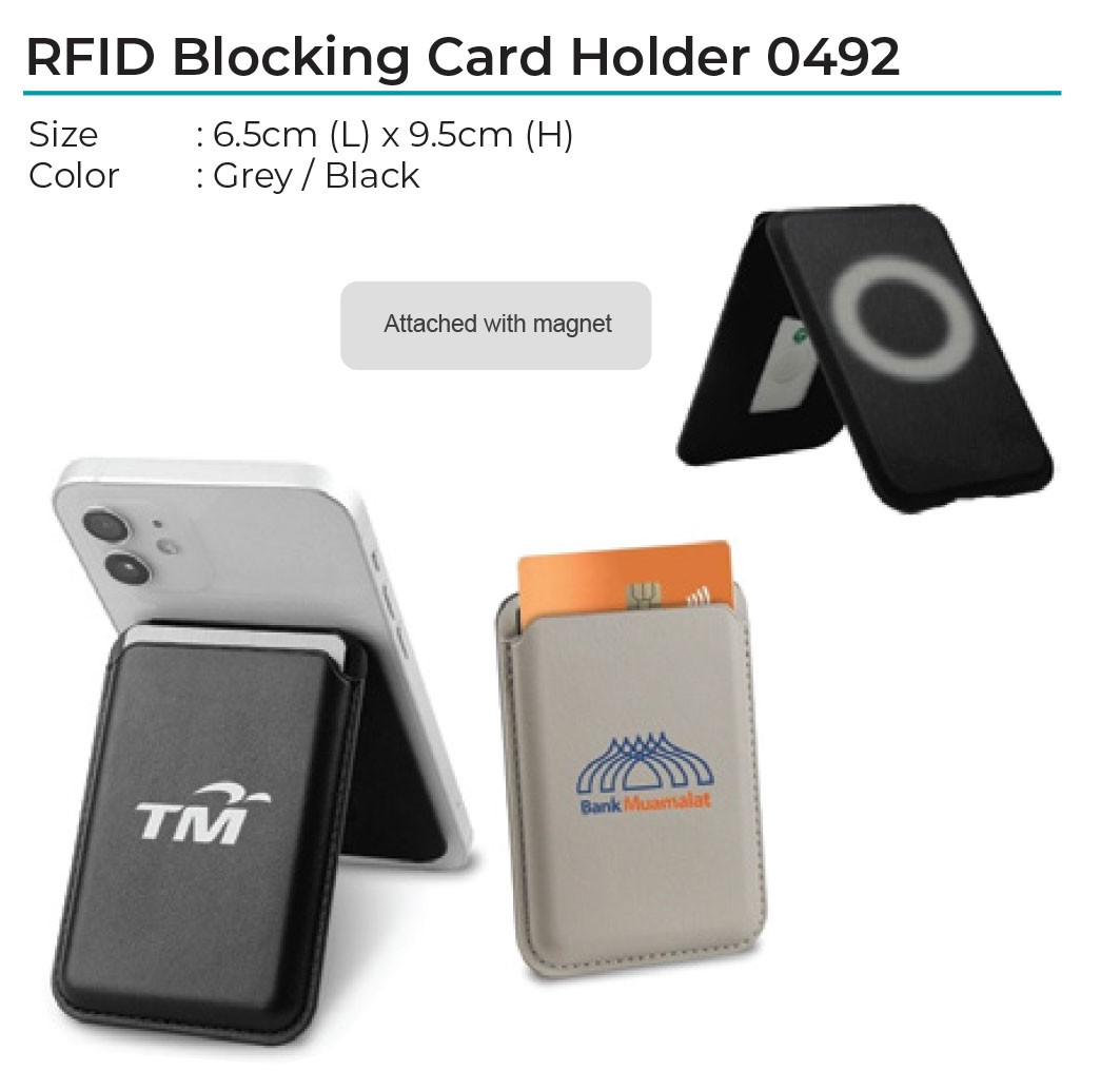 RFID Bloking Card Holder 0492