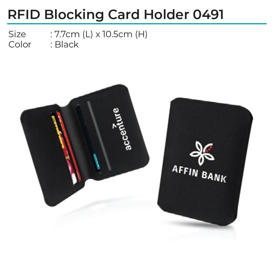 RFID Bloking Card Holder 0491
