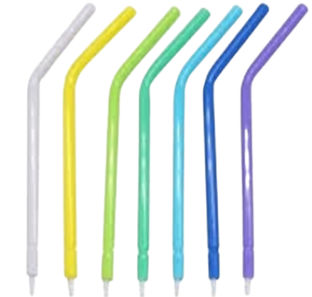1000-Pack Disposable 3-Way Dental Syringe Tips (Air/Water) - Colorful Plastic Nozzles For Clinics