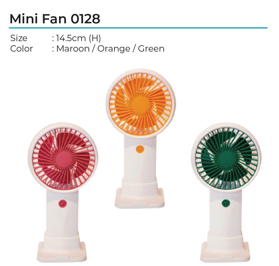 Portable Rechargeable Handheld Fan 0128