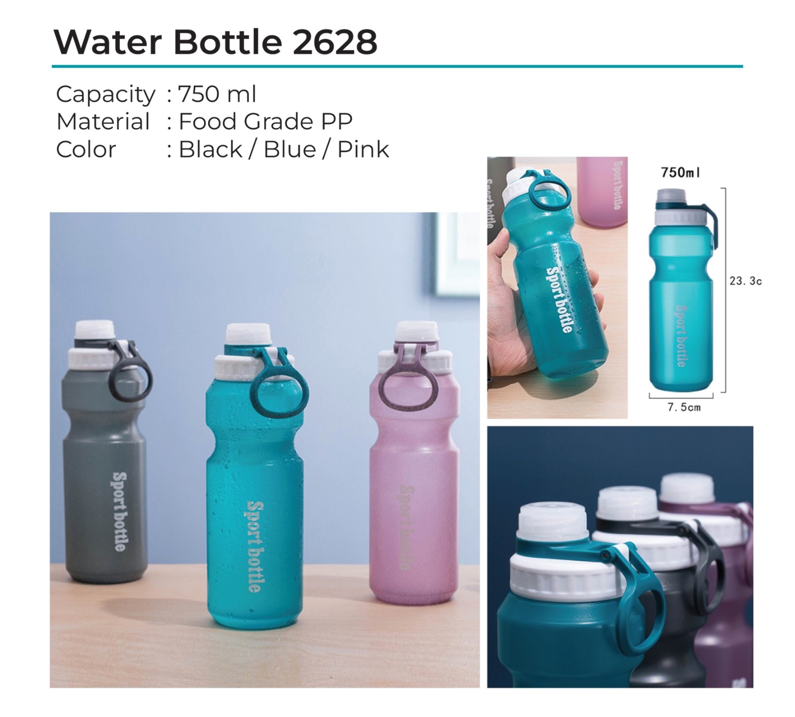 Sports Water Bottle 2628 (WSL)
