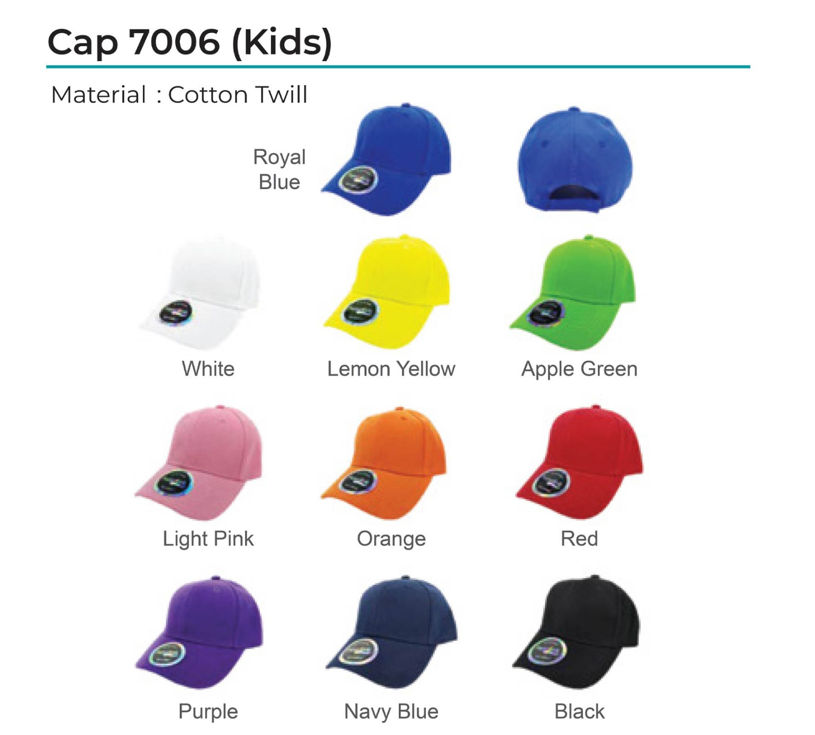 Cap 7006 (Kids)