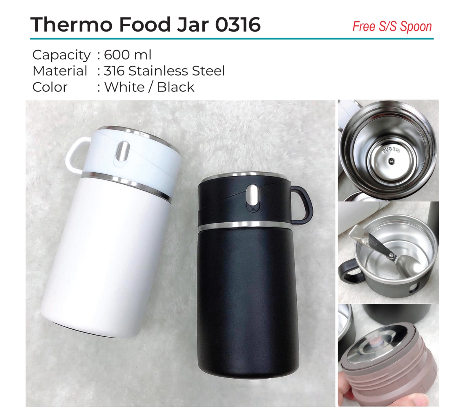 Thermo Food Jar 0316