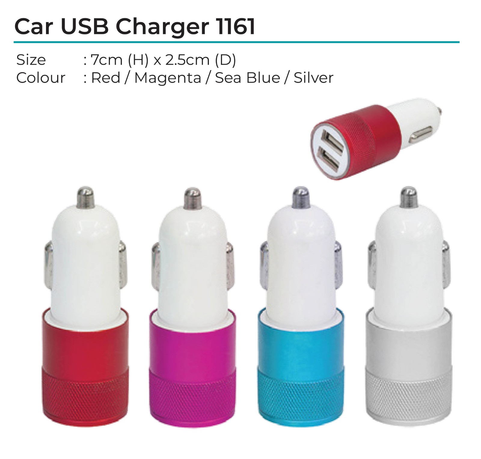 Car USB Charger 1161