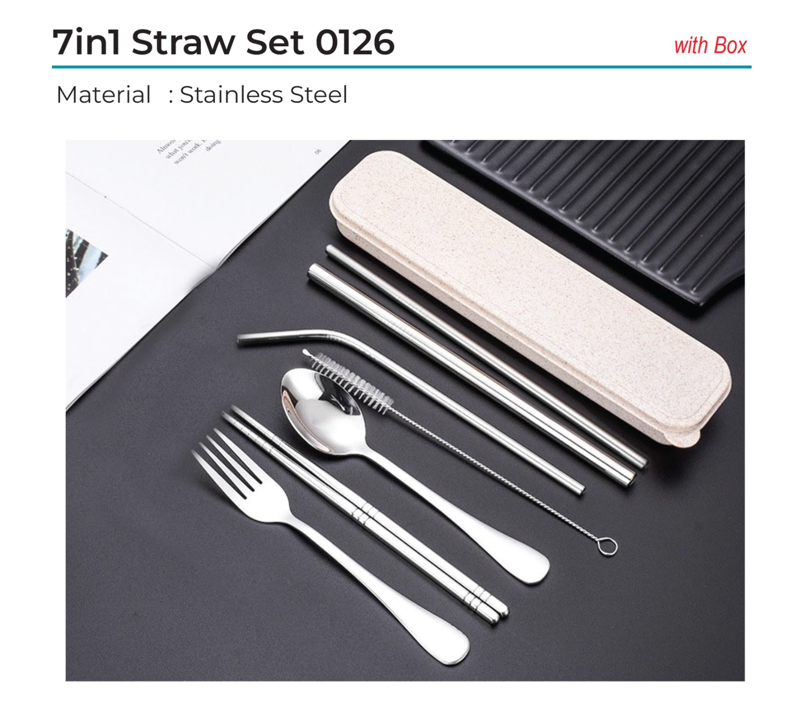 7in1 Straw Set 0126