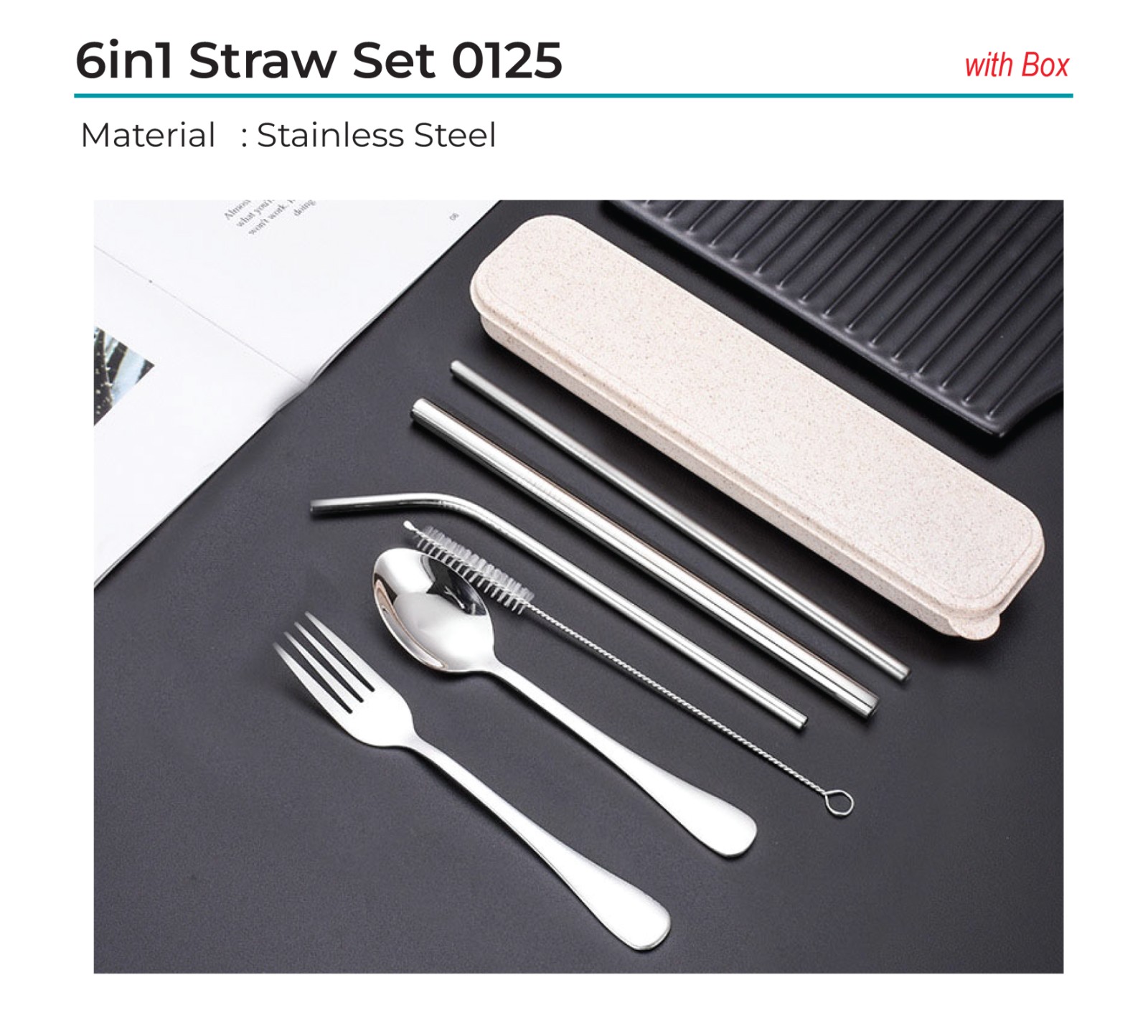 6in1 Straw Set 0125