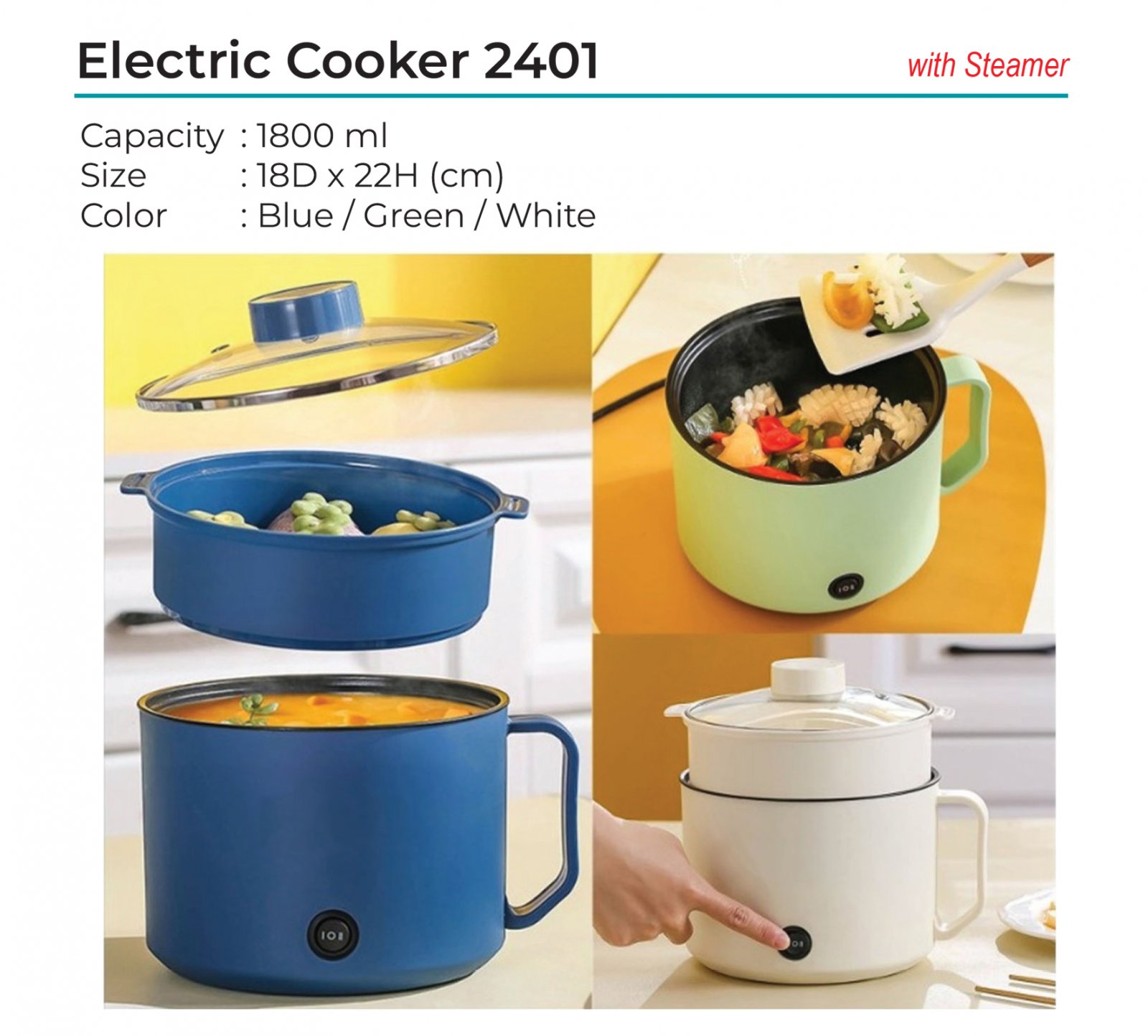 Electric Cooker 2401