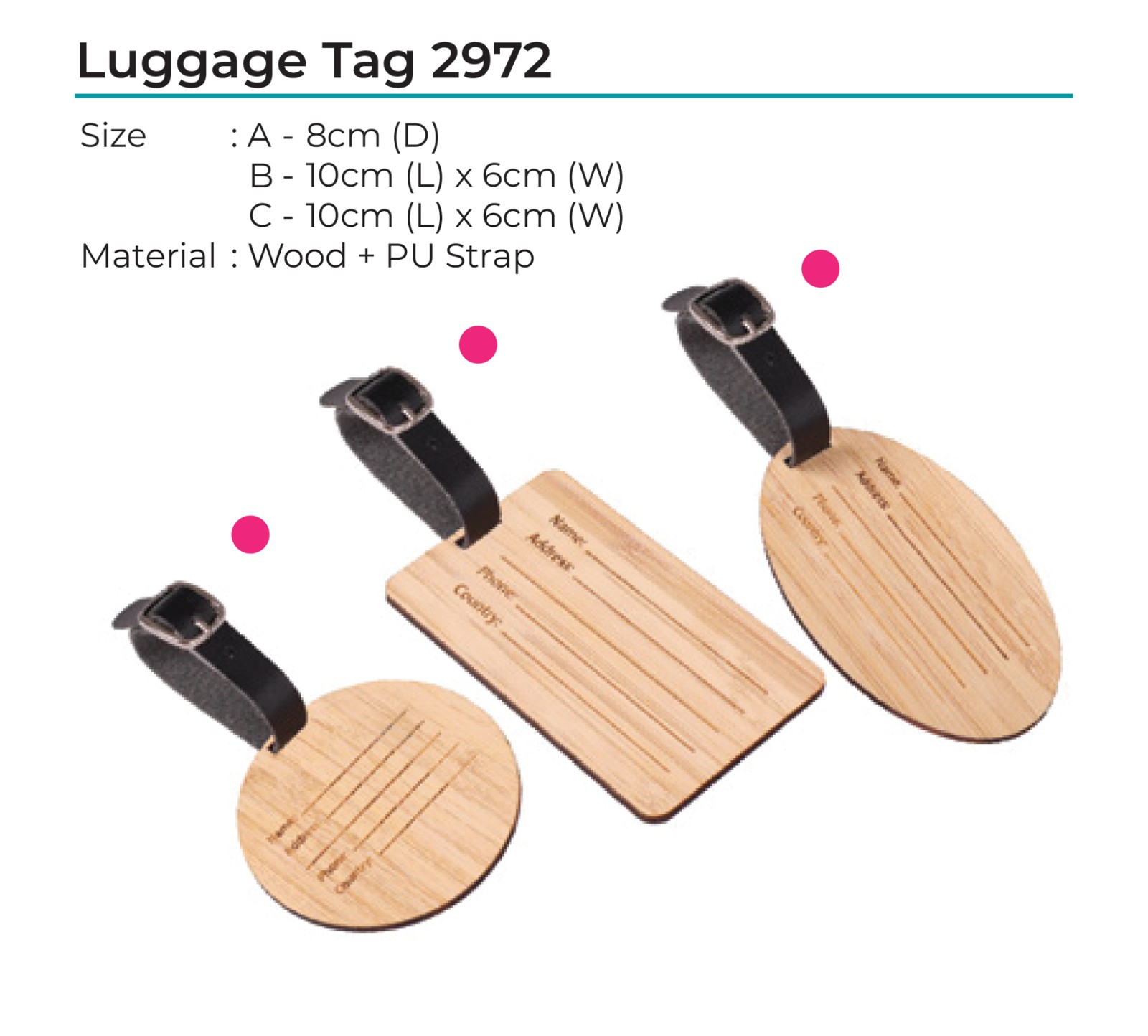 Luggage Tag 2972