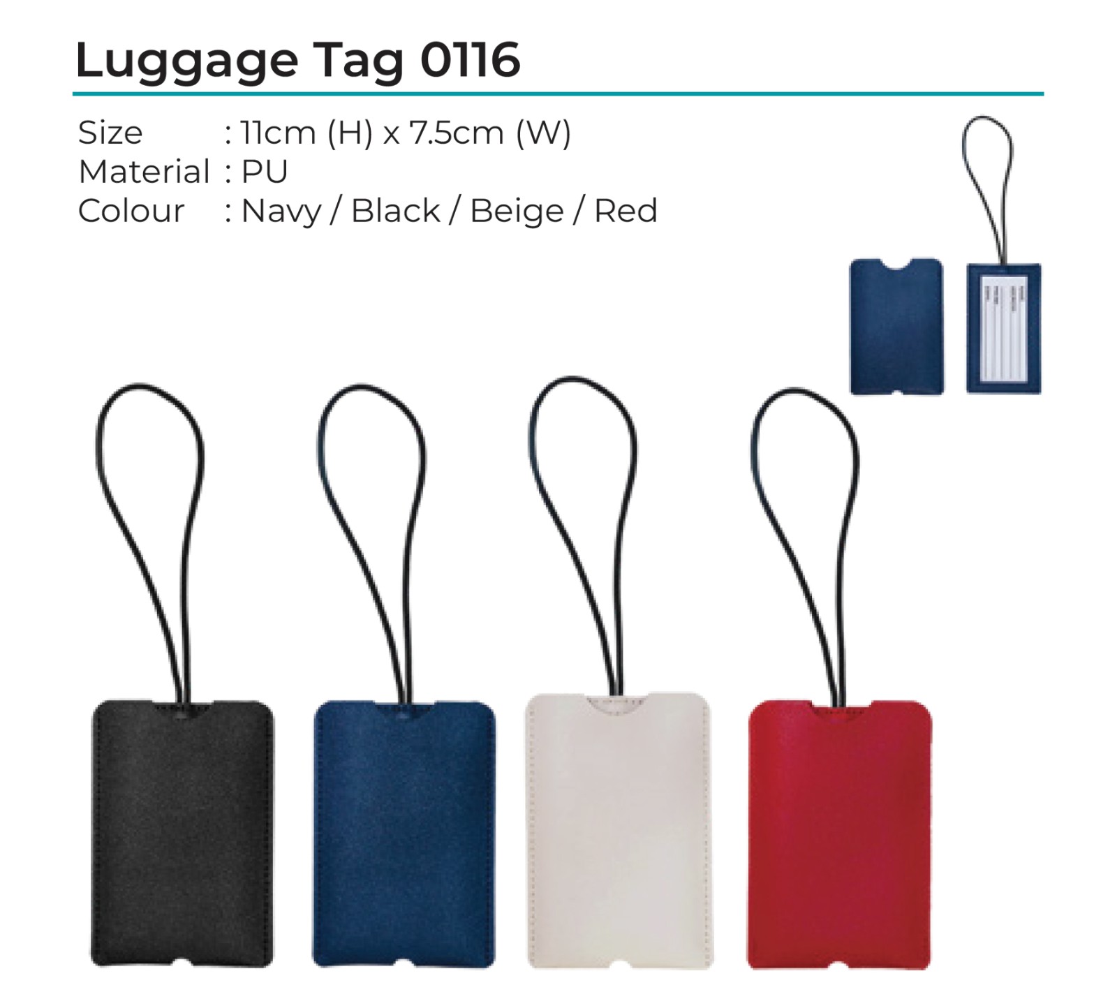 Luggage Tag 0116