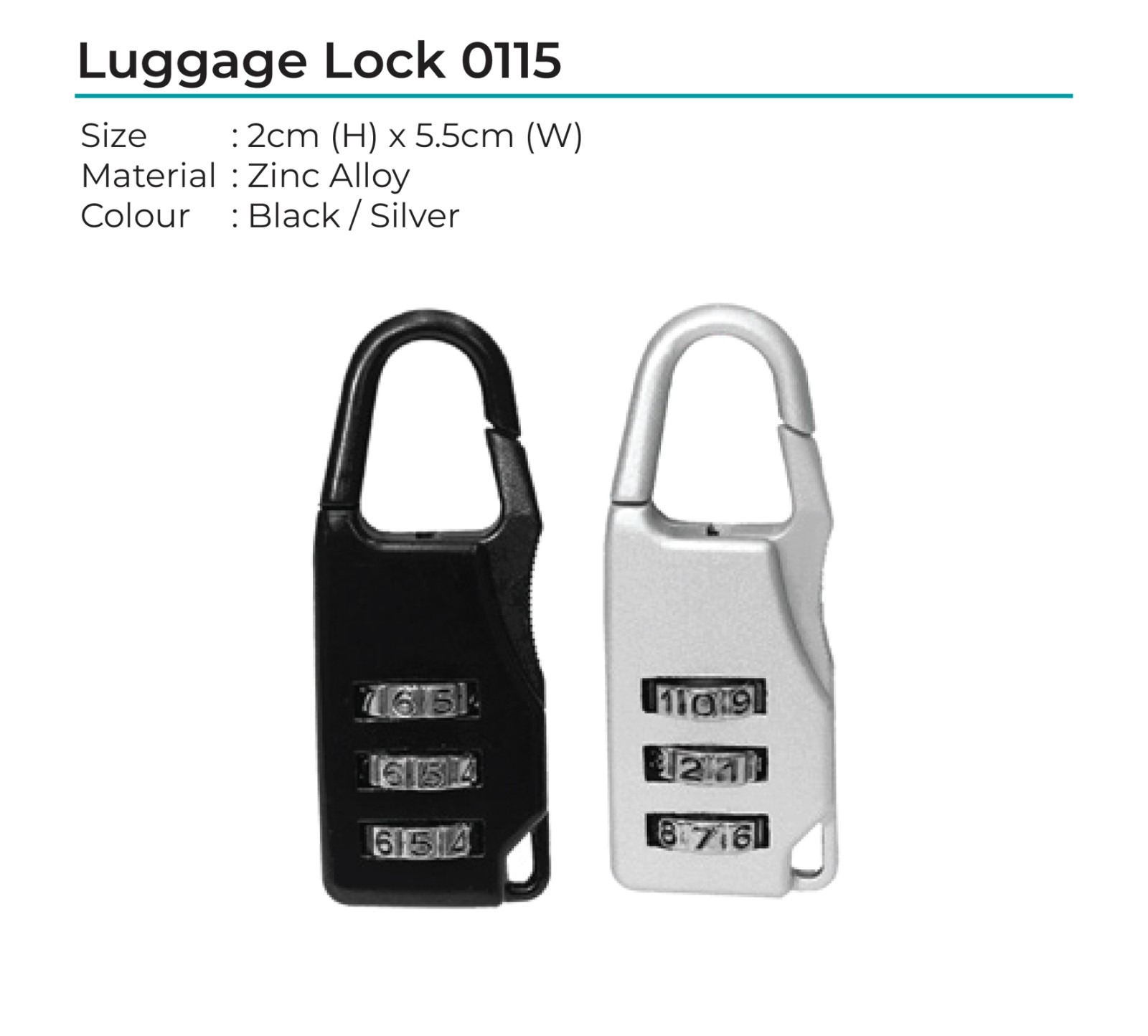 Luggage Lock 0115
