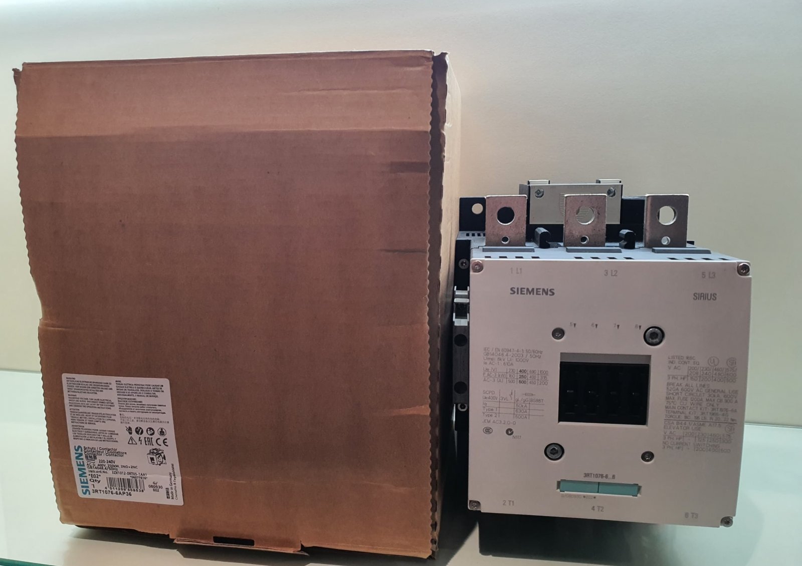 SIEMENS 3RT1076-6AP36 CONTACTOR MALAYSIA
