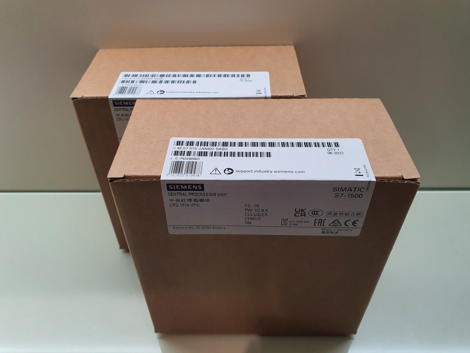 Siemens 6ES7515-2AM02-0AB0 SIMATIC S7-1500 Malaysia