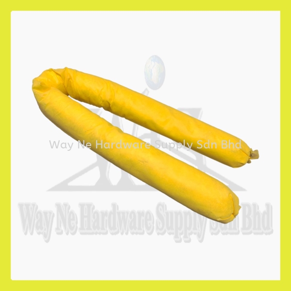 Chemical Absorbent Sock/Boom Chemical Absorbent Oil/Chemical Spill Control Selangor, Malaysia, Kuala Lumpur (KL), Klang Supplier, Suppliers, Supply, Supplies | Way Ne Hardware Supply Sdn Bhd