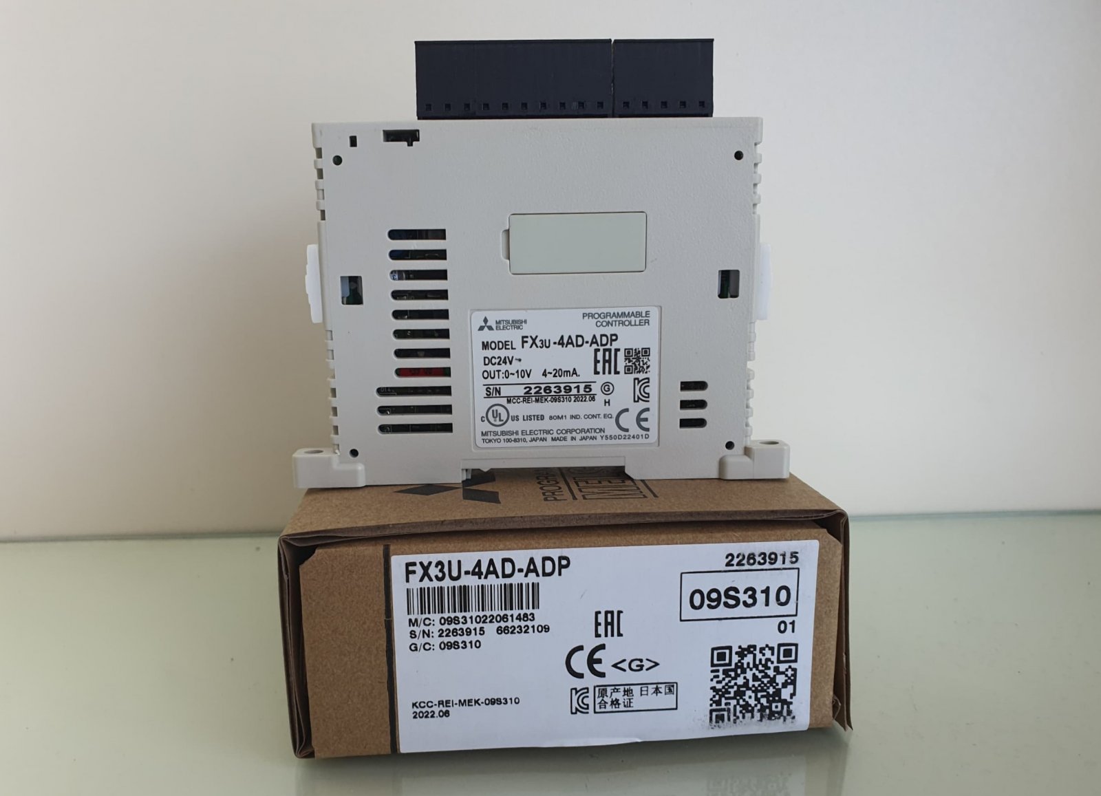 Mitsubishi FX3U-4AD-ADP Analog Input Module Malaysia