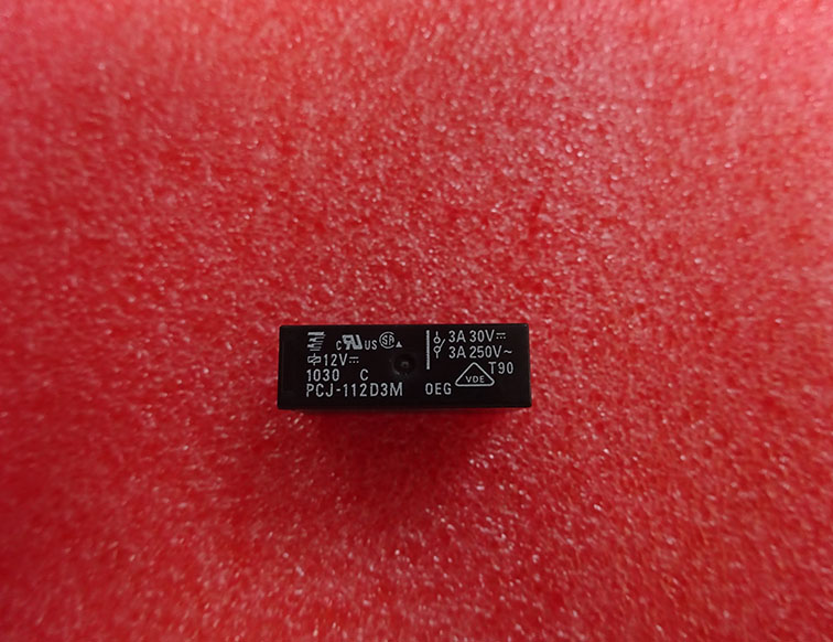 PCJ-112D3M REPLACE HF43F-012-HS 12V 3A 4PINS