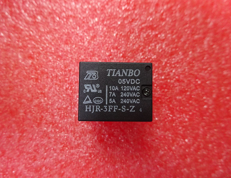 HJR-3FF-S-Z 05VDC 5V 10A 5PINS