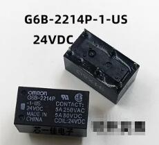 G6B-2214P-US-24VDC G6B-2214P-US-24V 24V 5A 6PINS