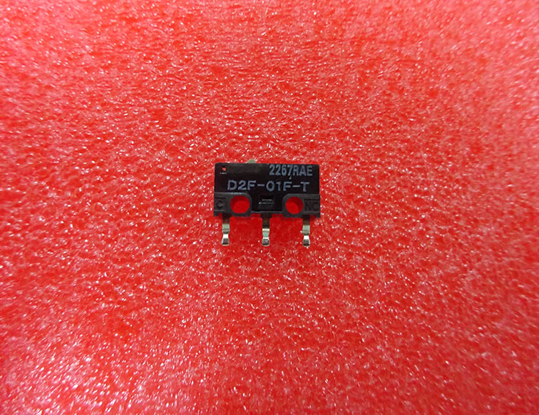 MOUSE MICRO SWITCH OMRON D2F-01F-T (GOLD ALLOY CONTACTS) 12.8*5.8*10MM 0.74N