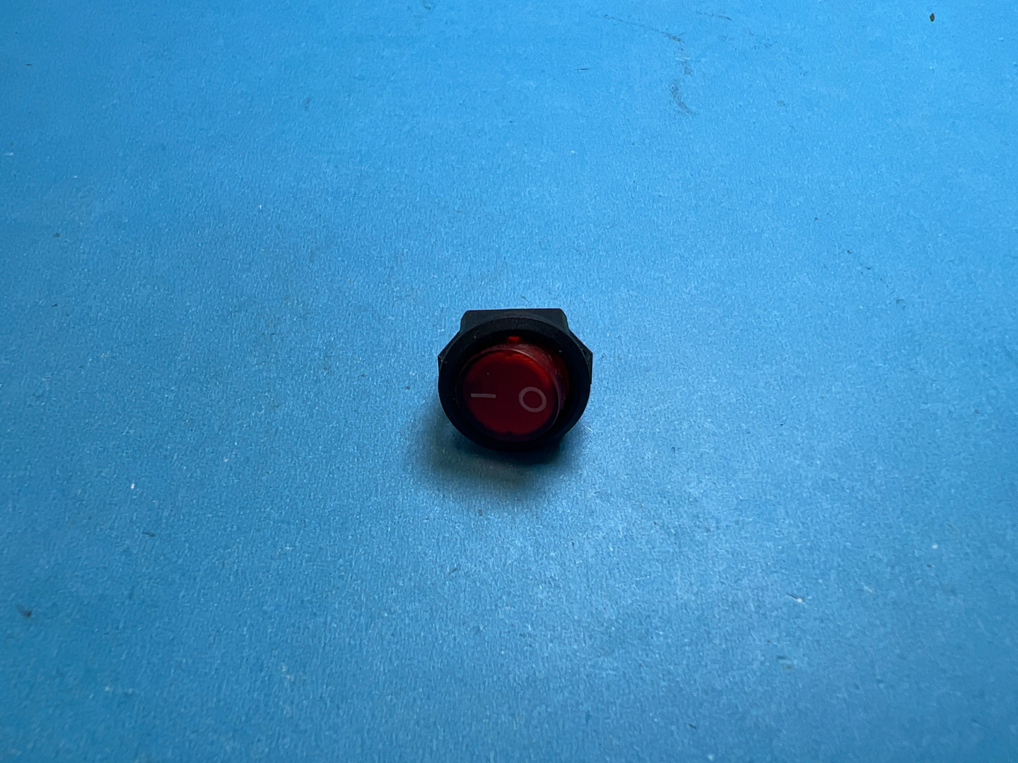 KCD1-2 SMALL ROUND SWITCH TWO GEARS WITH RED (10PCS)