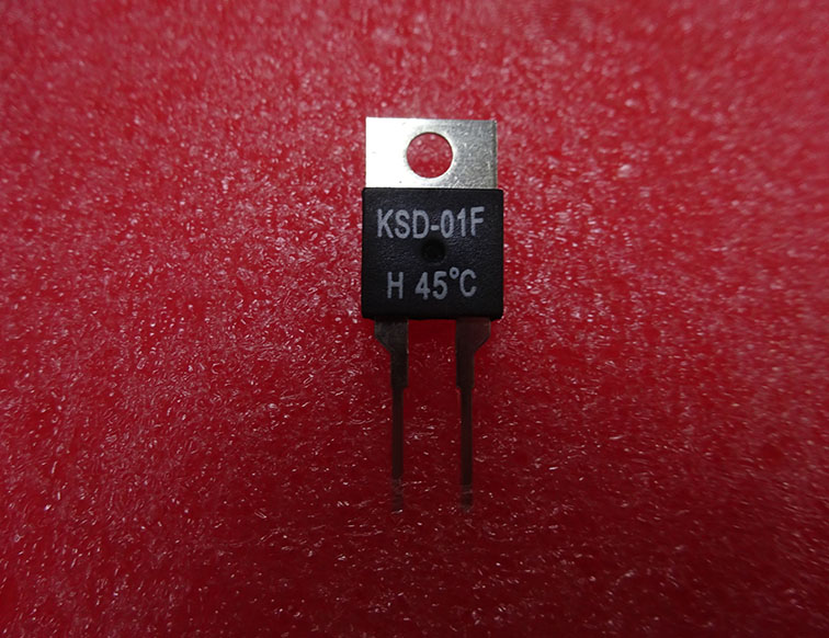 KSD-01F H45 45掳C Normally Open Temperature Control Switch Thermostats