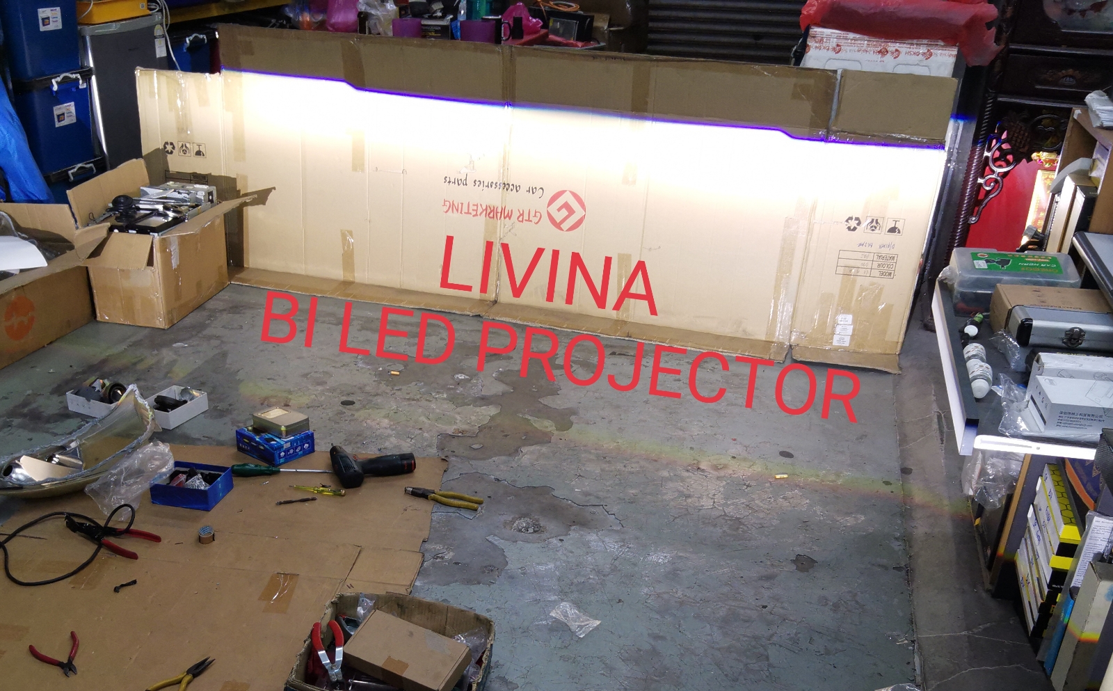 BI LED PROJECTOR HEAD LAMP 