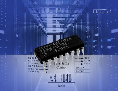 Building a Simple 8-Bit Shift Register Using the 74HCT175