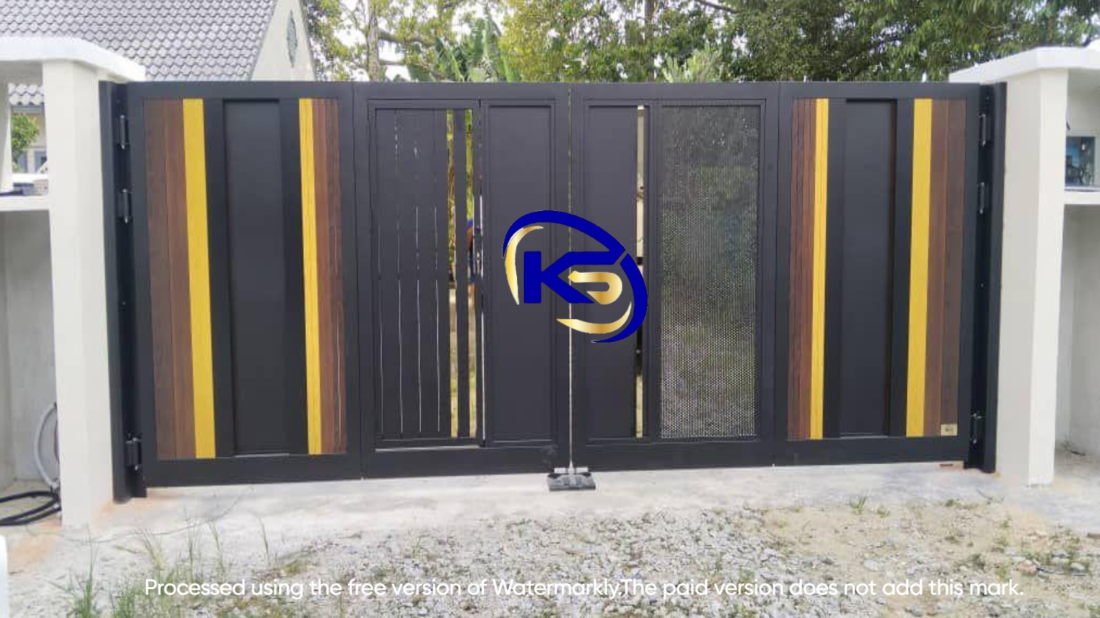 Trackless Folding Gate (PC) Jalan Hijrah 3 Taman Hijrah , Kota Tinggi