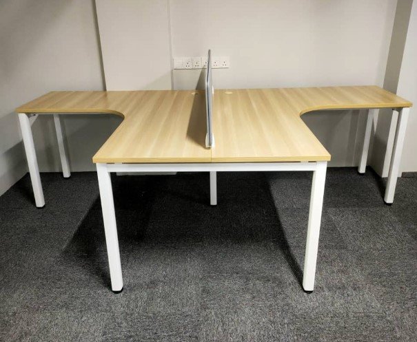 Office Furniture Kahang | Office Workstation Kahang | Office Workstation Table Cluster Of 2 Seater |