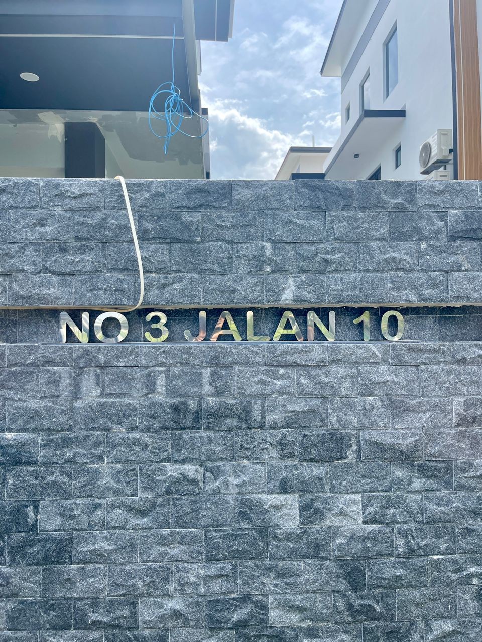3D BOX UP STAINLESS STEEL HOUSE NUMBER